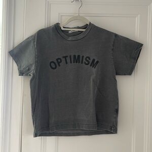 Madhappy Crew Neck Optimism T-shirt.